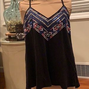 Express NWT flowy tank Xs